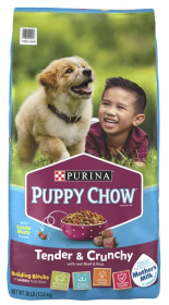 Purina Puppy Chow High Protein Dry Puppy Food, Tender & Crunchy With Real Beef, 30 lb. Bag (Testing Only)