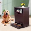 Best-selling pet food cabinets and feeding bowls water dispensers