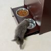 Best-selling pet food cabinets and feeding bowls water dispensers