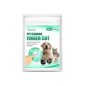 Pet Cleaning Teeth Finger Stall (Option: 20PCs Per Bag)