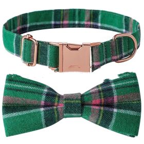 Pet Bow Dog Collar Metal Buckle (Option: Regular Style 2-L)